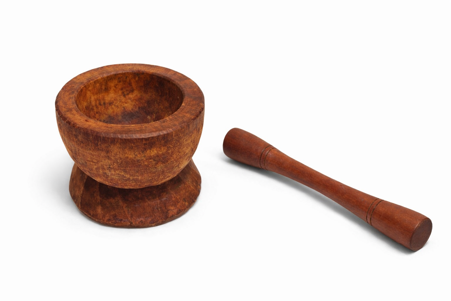 Mortier et Pilon en bois – Image 2