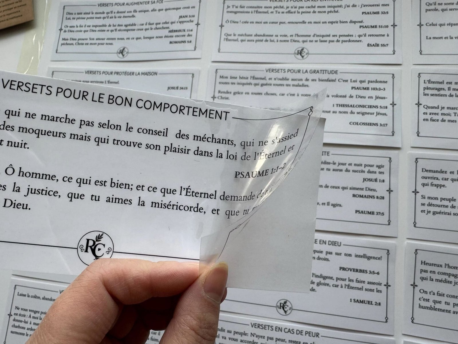 Stickers versets bibliques – Image 3